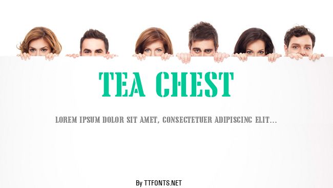 Tea Chest example